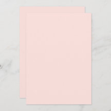 Solid Color Flat Invitations Announcements Card