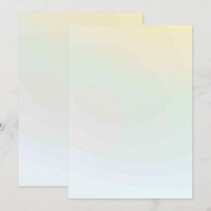 Solid Color Flat Invitations Announcements Card