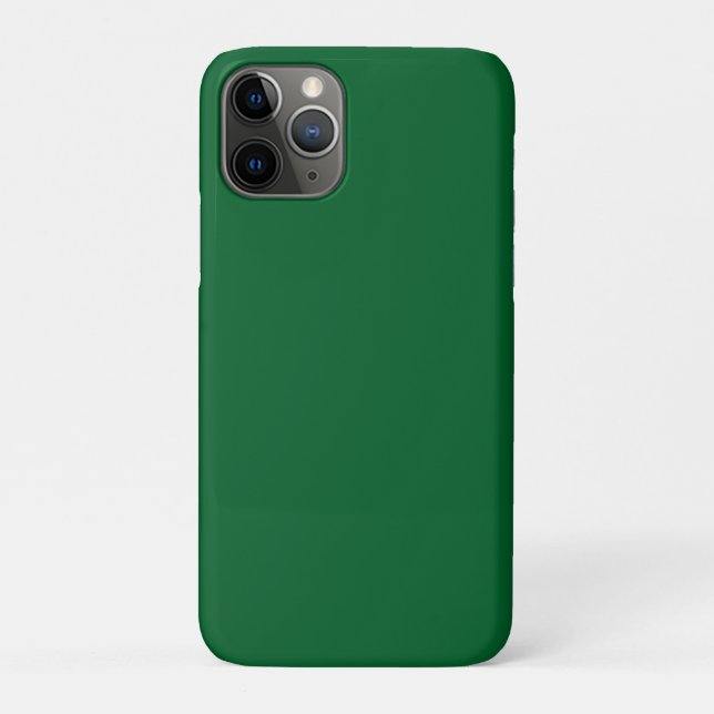 Solid Color: Forest Green Case-Mate iPhone Case (Back)