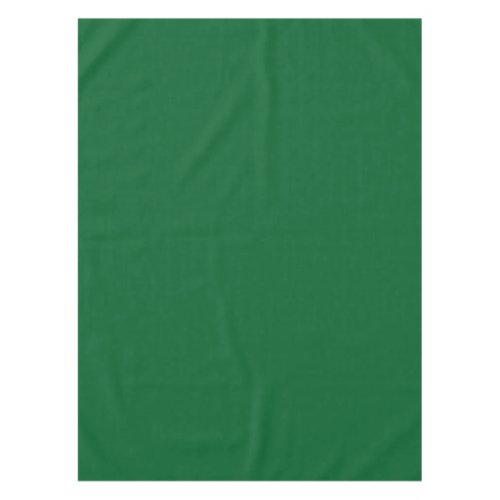 Solid Color Forest Green Tablecloth