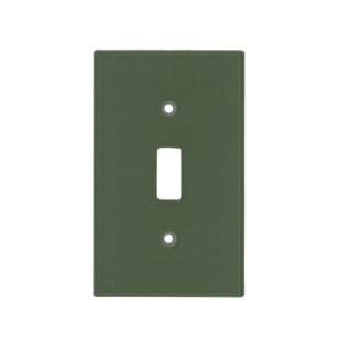 Solid color Forest Moss dark green Light Switch Cover