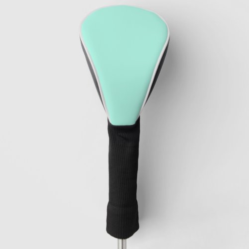 Solid color fresh mint golf head cover
