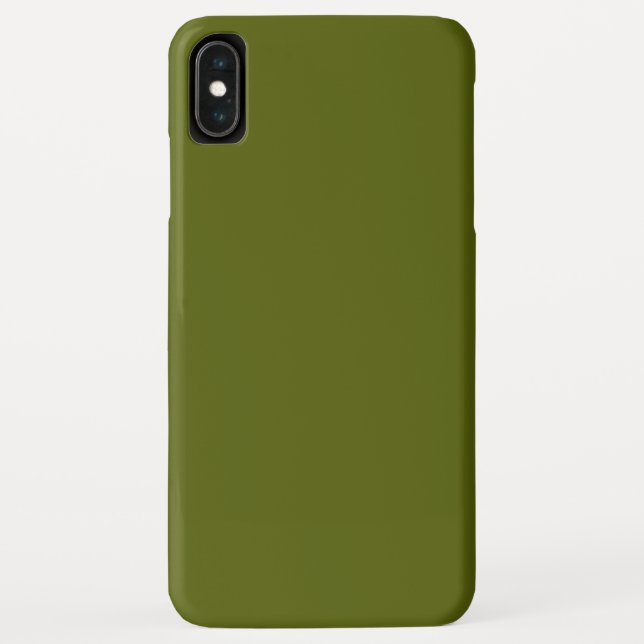 Solid color grape vine dark green Case-Mate iPhone case (Back)