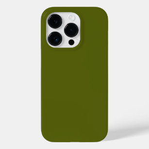Solid color grape vine dark green Case-Mate iPhone 14 pro case