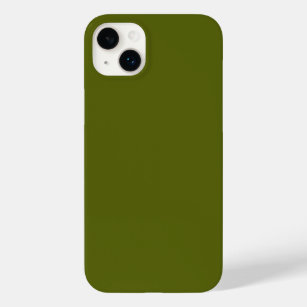 Solid color grape vine dark green Case-Mate iPhone 14 plus case
