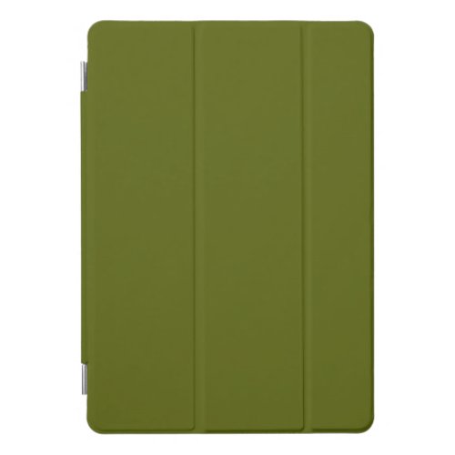 Solid color grape vine dark green iPad pro cover