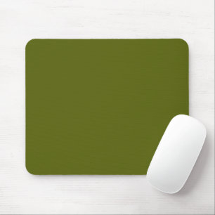 Solid color grape vine dark green mouse pad
