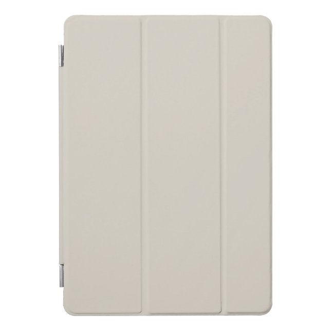 Solid color greige beige iPad pro cover (Front)