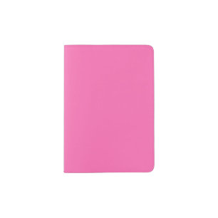 Solid Color: Hot Pink #2 Passport Holder