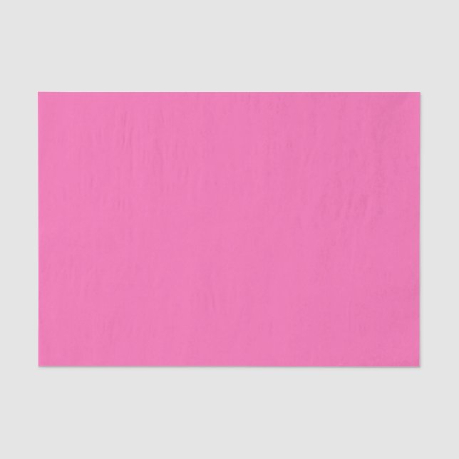 Solid Color: Hot Pink #2 Tissue Paper (Front)