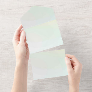 Solid Color Invitations Announcements Card