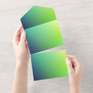 Solid Color Invitations Announcements Card