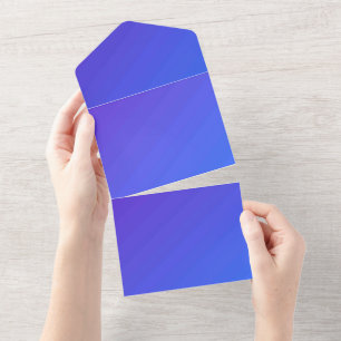 Solid Color Invitations Announcements Card