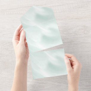 Solid Color Invitations Announcements Card