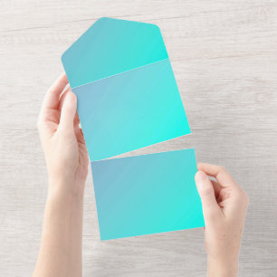 Solid Color Invitations Announcements Card