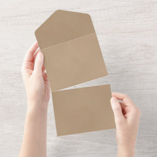 Solid Color Invitations Announcements Card
