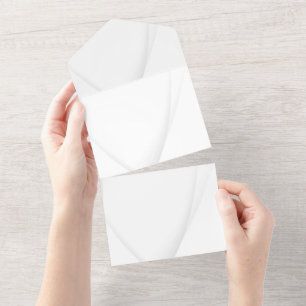 Solid Color Invitations Announcements Card