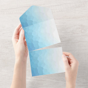 Solid Color Invitations Announcements Card