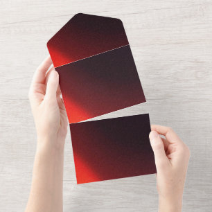 Solid Color Invitations Announcements Card