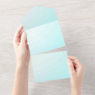 Solid Color Invitations Announcements Card