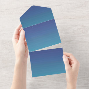 Solid Color Invitations Announcements Card