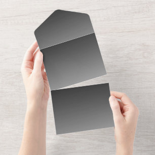 Solid Color Invitations Announcements Card