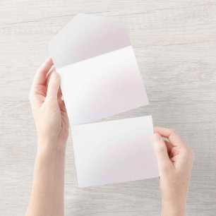 Solid Color Invitations Announcements Card