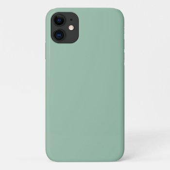 Solid Color Iphone  Plus And Pro - Jade Green Case by ipad_n_iphone_cases at Zazzle