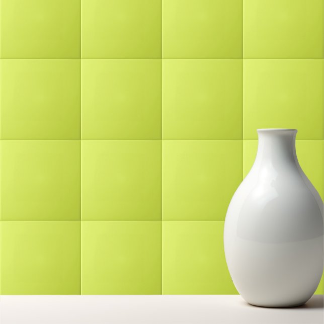 Solid color key lime yellow green ceramic tile (Creator Uploaded)