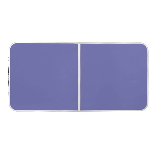 solid color lavender lilac beer pong table