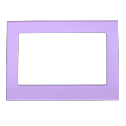 Solid color lavender purple magnetic frame