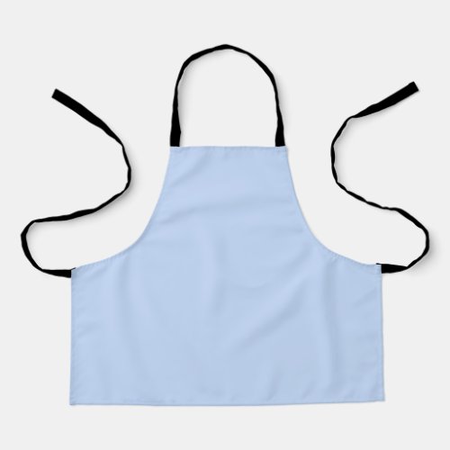 Solid color light baby blue apron