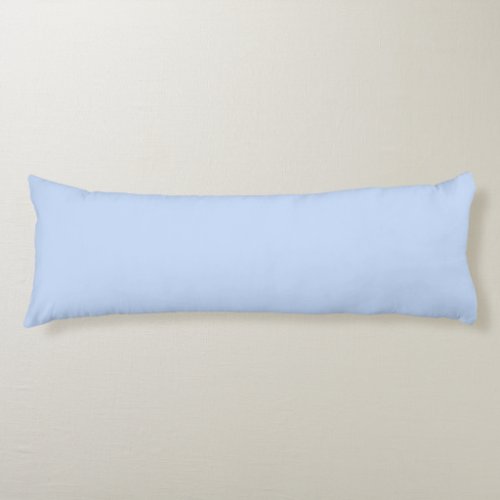 Solid color light baby blue body pillow