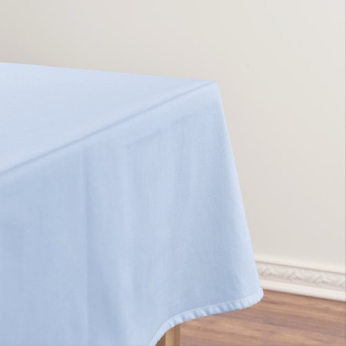 Solid color light baby blue tablecloth