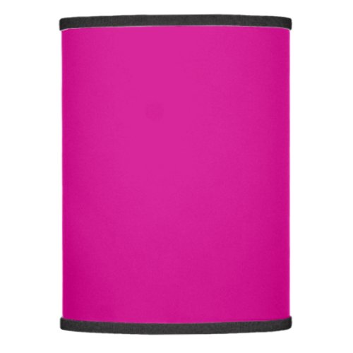Solid color light berry pink fuchsia lamp shade