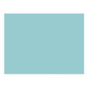 Solid Light Blue Color Background Postcards No Minimum Quantity