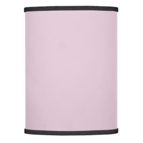 Solid color light pale pink lamp shade