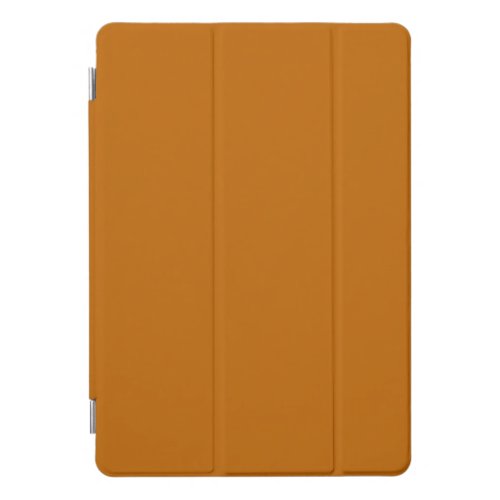 Solid color light umber ocher iPad pro cover