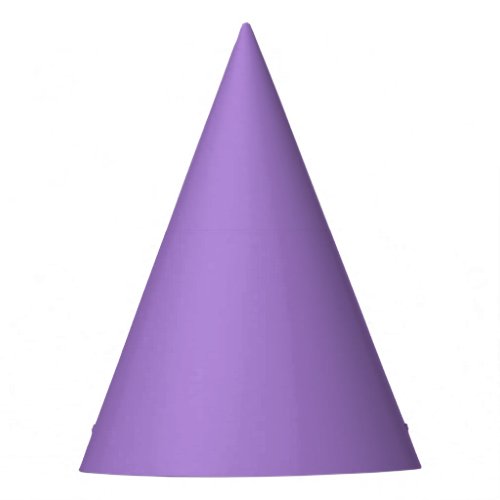 Solid color lilac bush party hat
