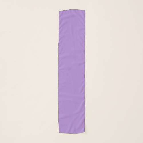 Solid color lilac bush scarf