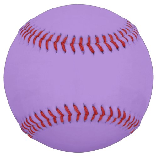 Solid color lilac bush softball