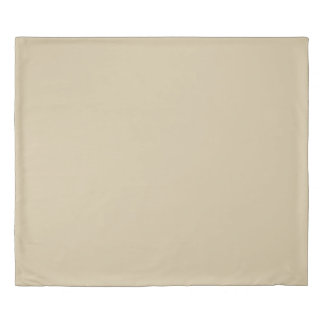 solid color limestone tan chalk duvet cover