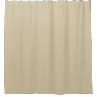 solid color limestone tan chalk shower curtain
