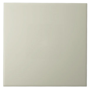 Solid Color Medlar Green D6D5C1 Ceramic Tile