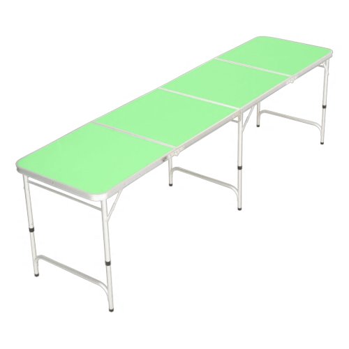 Solid Color Mint Green Beer Pong Table