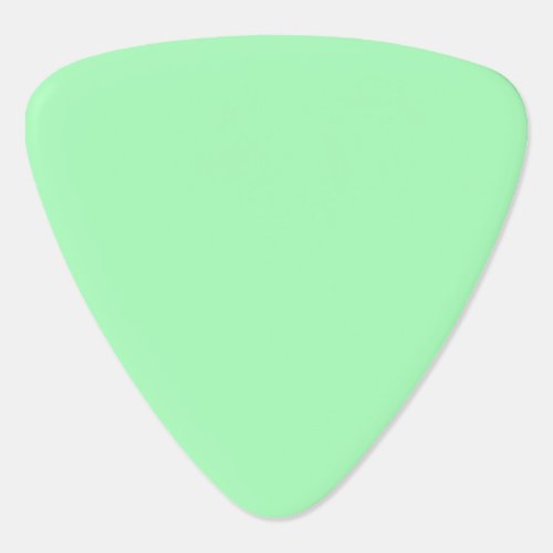 Solid Color Mint Green Guitar Pick