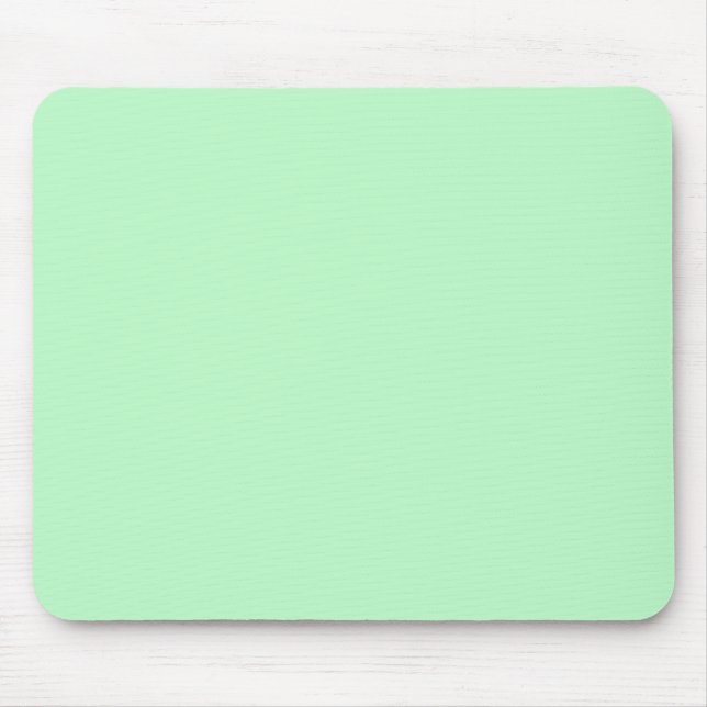 Solid Color: Mint Mouse Pad (Front)