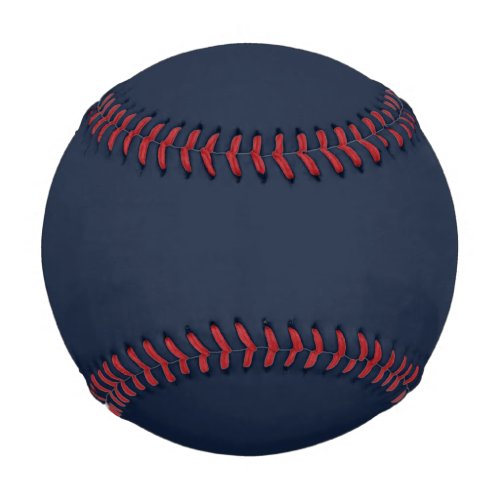 Solid color navy deep sea blue baseball