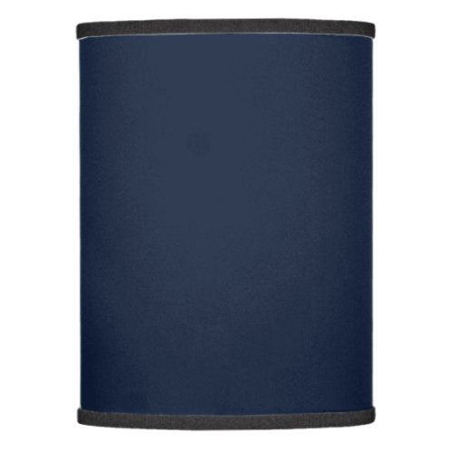 Solid color navy deep sea blue lamp shade