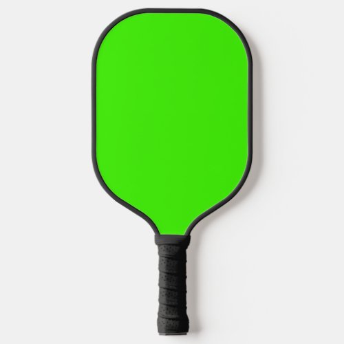 Solid Color Neon Lime Green Pickleball Paddle